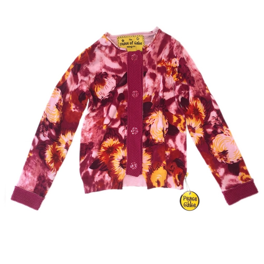 Peace of Cake floral sweater